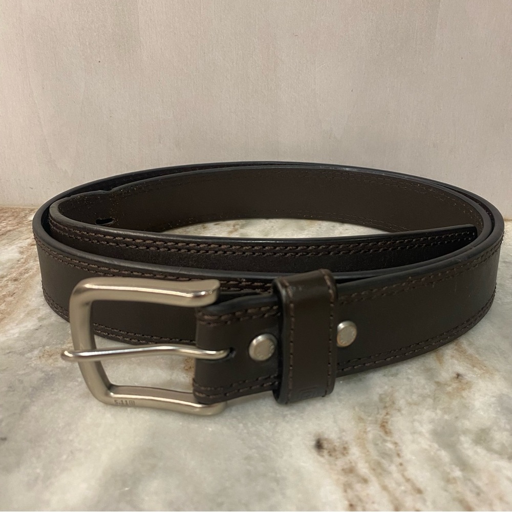 5.11 Tactical Brown Arc Leather CCW Belt 2XL